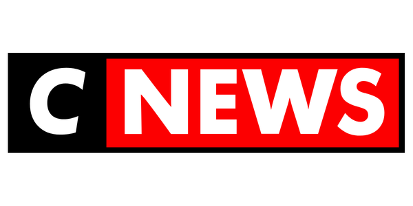 logo de la chaîne C News en rouge blanc et noir