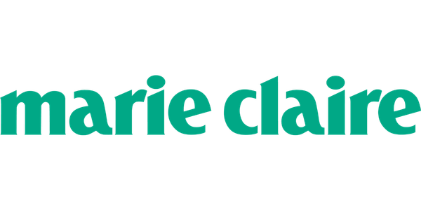 logo du magazine Marie Claire écrit en vert émeraude